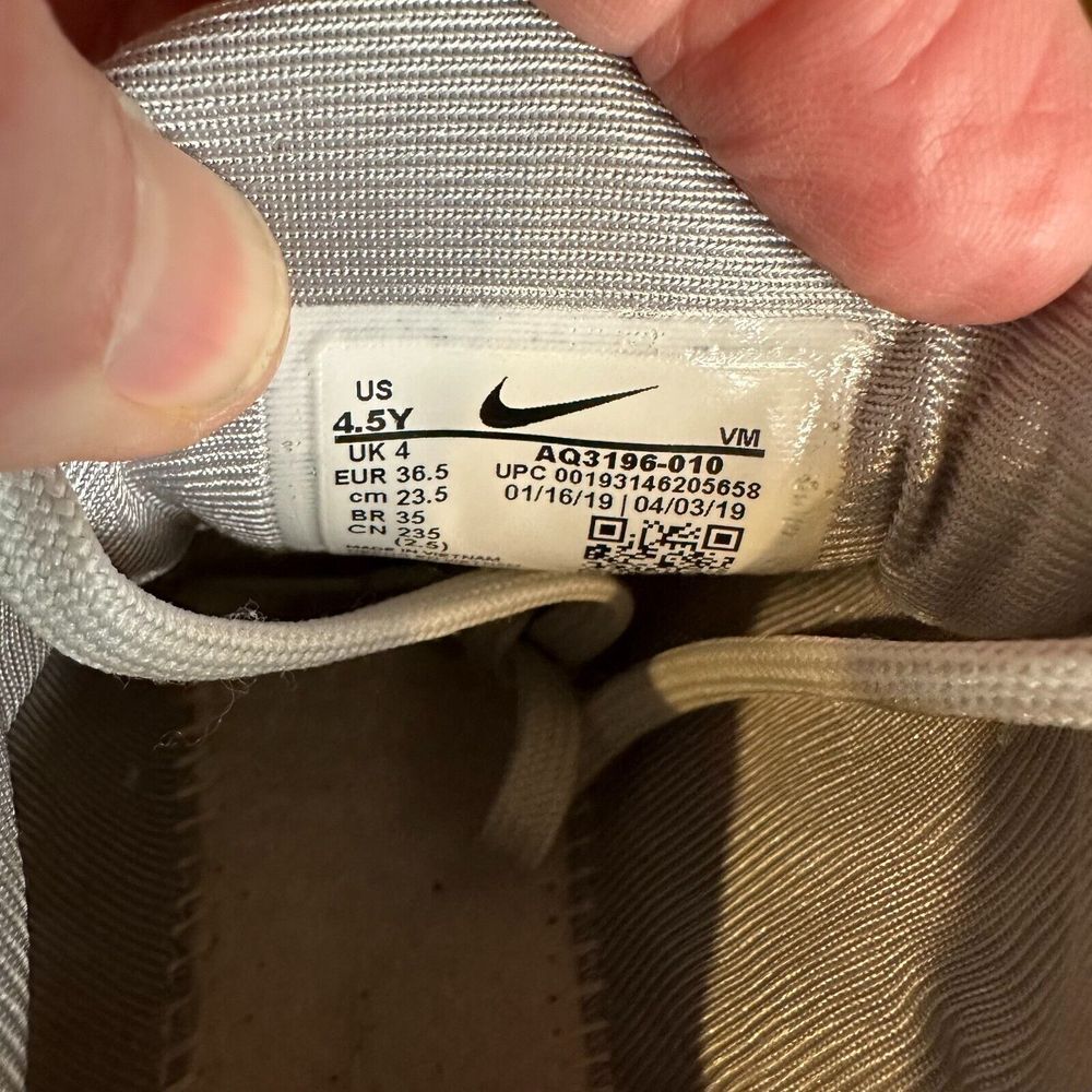 Big Kids Nike Air Max 720 Low Geology Gray Running Shoes Sneakers Size 4.5 Y GUC - Picture 7 of 7